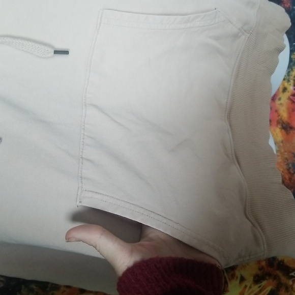 Aerie Sandalwood Oversized Quarter Zip Hoodie Sz L - Picture 5 of 9